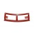 tussenstuk rood      (spatbord)    37 81 05